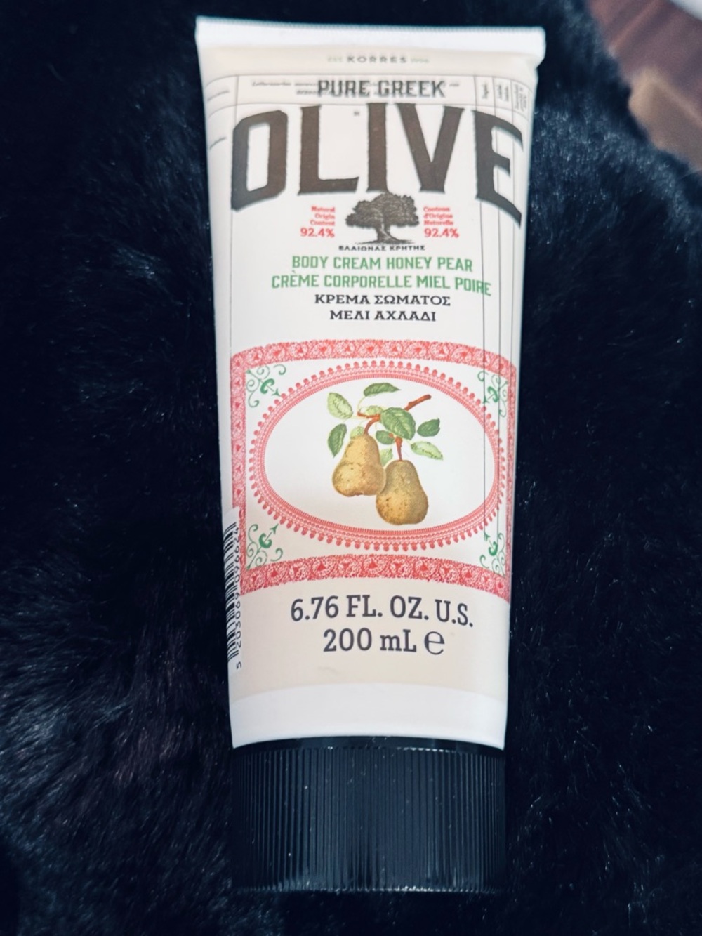 Korres Pure Greek Olive Honey
Pear Body Cream